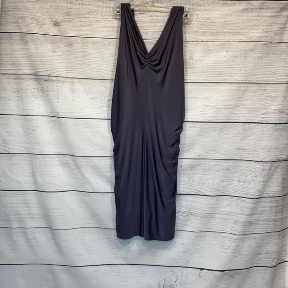 BANANA REPUBLIC MONOGRAM- Gray Sleeveless dress XS - Picture 8 of 9